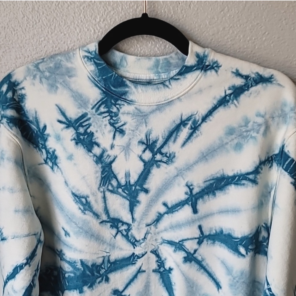 Mad happy tie die shirt - Picture 2 of 7
